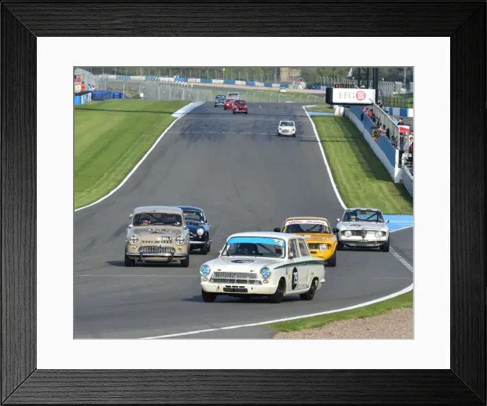 Framed Print : CM2 1385 Mark Martin, Ford Lotus Cortina Framed Print : CM2 1385 Mark Martin, Ford Lotus Cortina