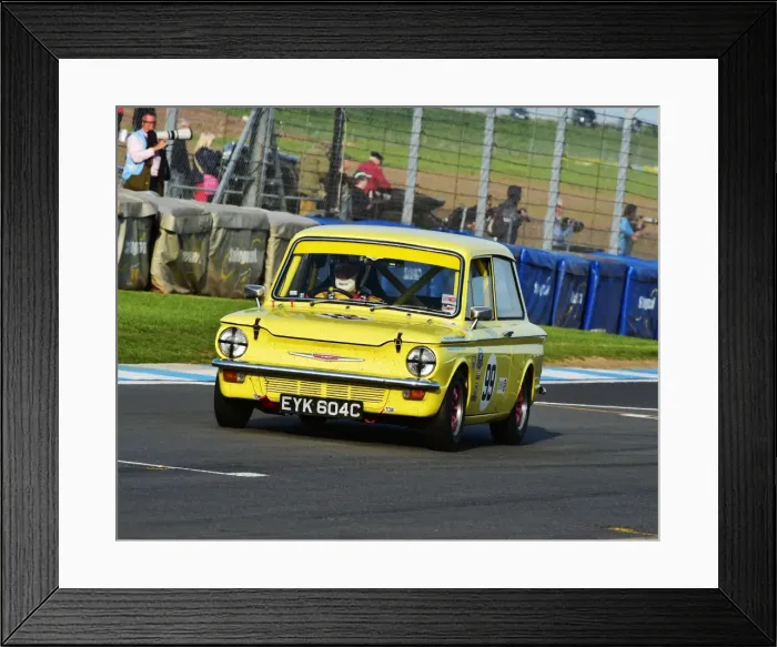 Framed Print : CM2 1418 Mike Dowsett, Hillman Rallye Imp, EYK 604 C Framed Print : CM2 1418 Mike Dowsett, Hillman Rallye Imp, EYK 604 C