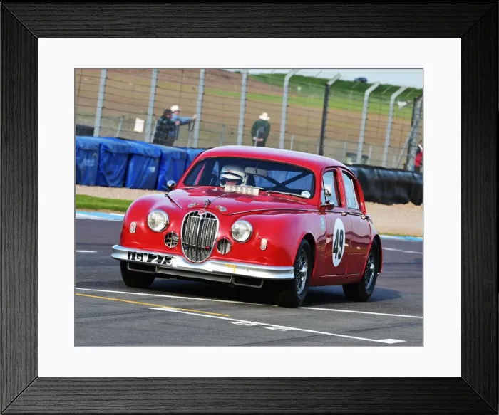 Framed Print : CM2 1452 Mike Wilkinson, Phil Bennett, Jaguar Mk1, TGW 273 Framed Print : CM2 1452 Mike Wilkinson, Phil Bennett, Jaguar Mk1, TGW 273