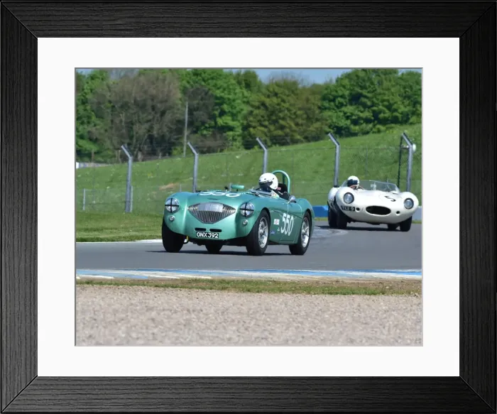 Framed Print : CM2 0633 Martyn Corfield, Jeremy Welch, Austin Healey 100-4, ONX 392 Framed Print : CM2 0633 Martyn Corfield, Jeremy Welch, Austin Healey 100-4, ONX 392