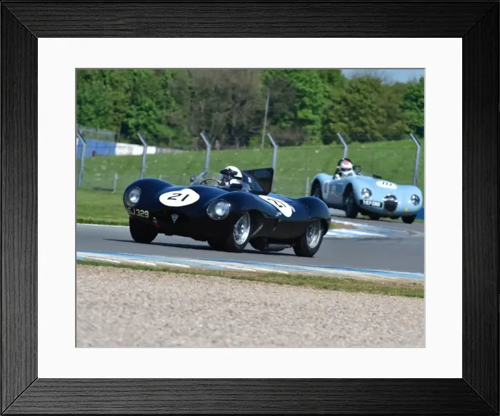 Framed Print : CM2 0641 Harry Wyndham, Jaguar D-Type, ASJ 329 Framed Print : CM2 0641 Harry Wyndham, Jaguar D-Type, ASJ 329