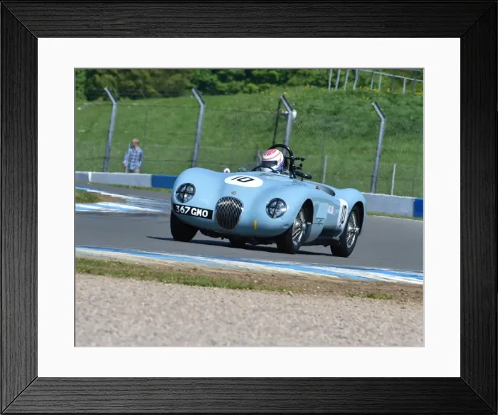 Framed Print : CM2 0642 Simon Butler, Jonathan Crouch, Jaguar C-Type, 367 GMO Framed Print : CM2 0642 Simon Butler, Jonathan Crouch, Jaguar C-Type, 367 GMO
