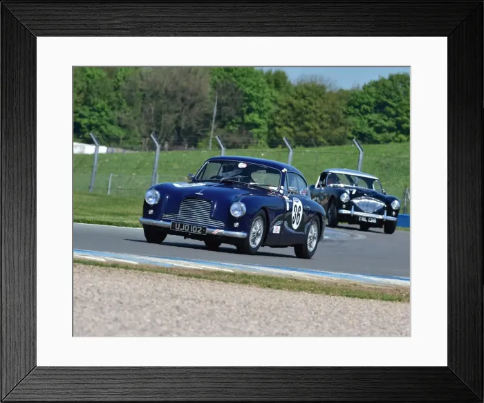 Framed Print : CM2 0644 Nigel Batchelor, Aston Martin DB2-4, UJO 102 Framed Print : CM2 0644 Nigel Batchelor, Aston Martin DB2-4, UJO 102