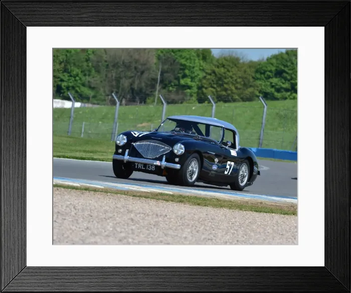 Framed Print : CM2 0645b Denis Welch, Malcolm Verey, Austin Healey 100M, TRL 138 Framed Print : CM2 0645b Denis Welch, Malcolm Verey, Austin Healey 100M, TRL 138