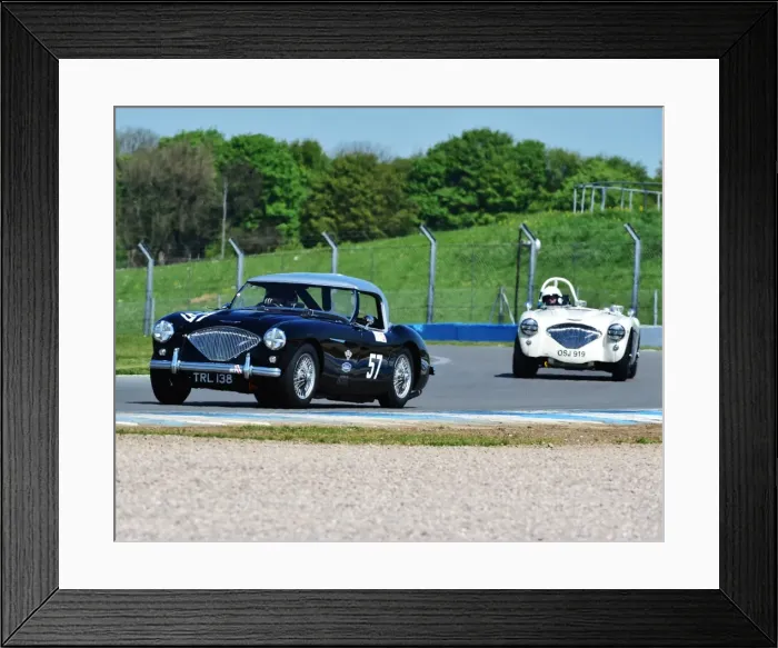 Framed Print : CM2 0645Denis Welch, Malcolm Verey, Austin Healey 100M, TRL 138 Framed Print : CM2 0645Denis Welch, Malcolm Verey, Austin Healey 100M, TRL 138