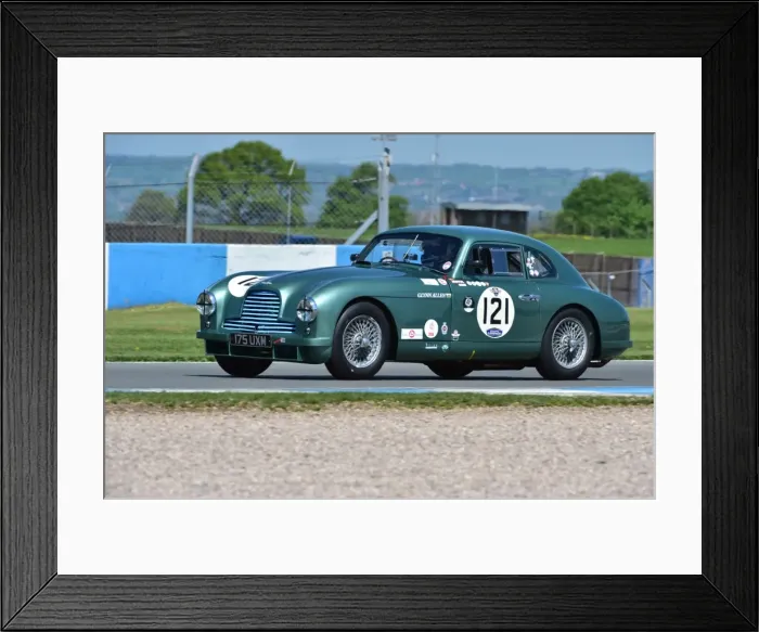 Framed Print : CM2 0673 Glynn Allen, Aston Martin DB2, 175 UXM Framed Print : CM2 0673 Glynn Allen, Aston Martin DB2, 175 UXM