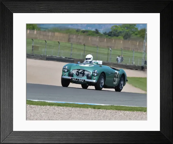 Framed Print : CM2 0695 Jonathan Turner, Austin Healey Special Test Car, NOJ 392 Framed Print : CM2 0695 Jonathan Turner, Austin Healey Special Test Car, NOJ 392