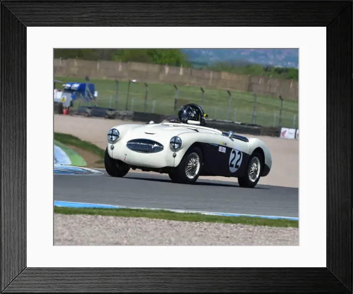 Framed Print : CM2 0698 Karsten Le Blanc, Austin Healey 100S Framed Print : CM2 0698 Karsten Le Blanc, Austin Healey 100S