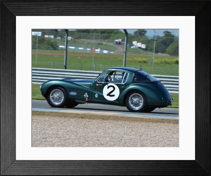 Framed Print : CM2 0706 Arlette Muller, Aston Martin DB3 Coupe Framed Print : CM2 0706 Arlette Muller, Aston Martin DB3 Coupe