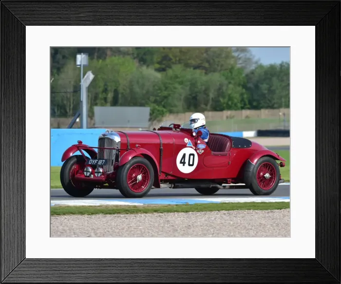 Framed Print : CM2 1535 Richard Reay-Smith, Lagonda LG45, DYF 187 Framed Print : CM2 1535 Richard Reay-Smith, Lagonda LG45, DYF 187