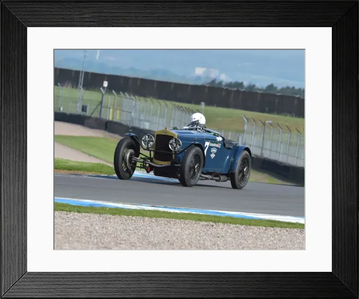 Framed Print : CM2 1540 Charles Gillett, Frazer Nash Super Sports