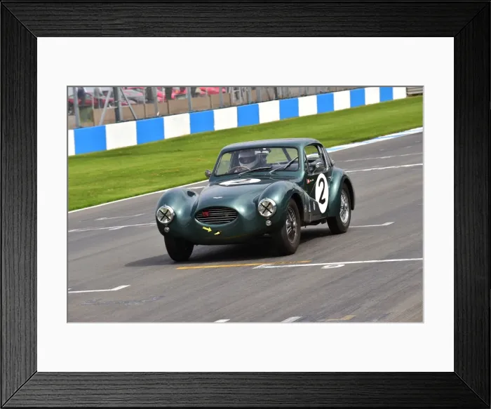 Framed Print : CM2 2073 Arlette Muller, Aston Martin DB3 Coupe Framed Print : CM2 2073 Arlette Muller, Aston Martin DB3 Coupe