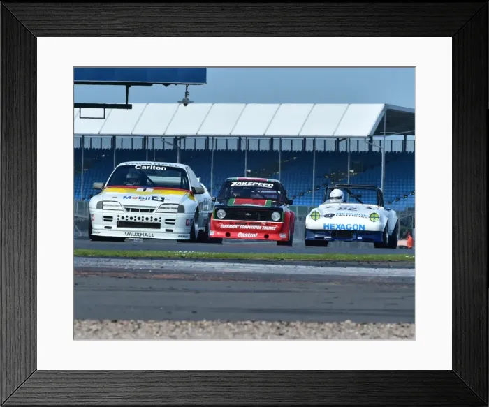 Framed Print : Peter Stevens, Vauxhall Carlton TS, Tony Paxman, Ford Escort Mk2, Tim Cairns, MG Hexagon Midget, Modsports, Special Saloons, CSCC Silverstone 10th May 2014 Framed Print : Peter Stevens, Vauxhall Carlton TS, Tony Paxman, Ford Escort Mk2, Tim Cairns, MG Hexagon Midget, Modsports, Special Saloons, CSCC Silverstone 10th May 2014