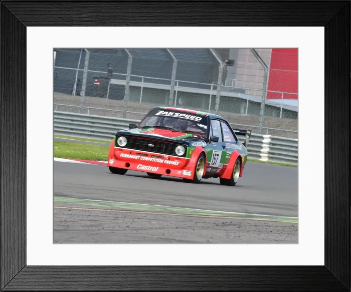 Framed Print : CM2 2510 Tony Paxman, Ford Escort Mk2 Framed Print : CM2 2510 Tony Paxman, Ford Escort Mk2