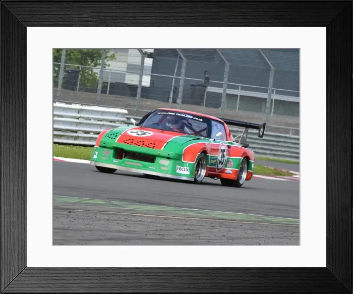 Framed Print : CM2 2511 Stacy Vickers, Mazda RX-7