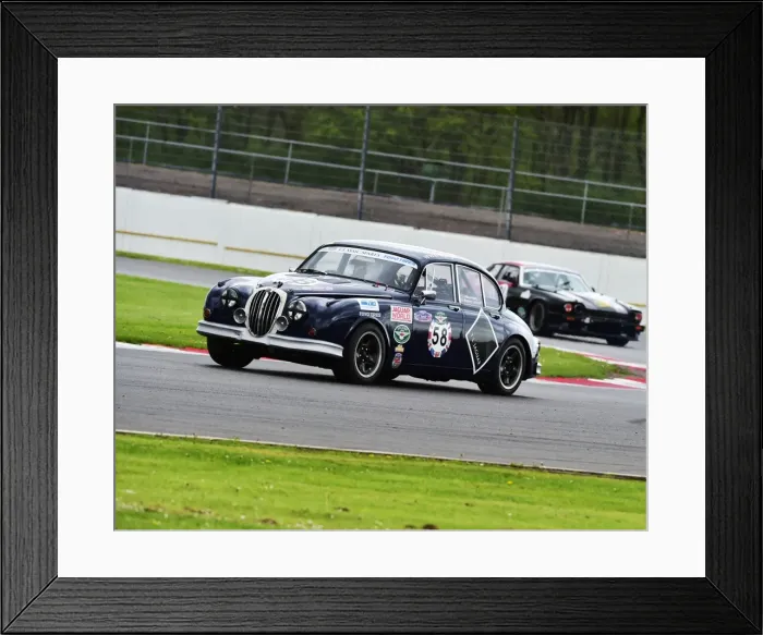 Framed Print : CM2 2570 Derek Pearce, Jaguar MkII Framed Print : CM2 2570 Derek Pearce, Jaguar MkII