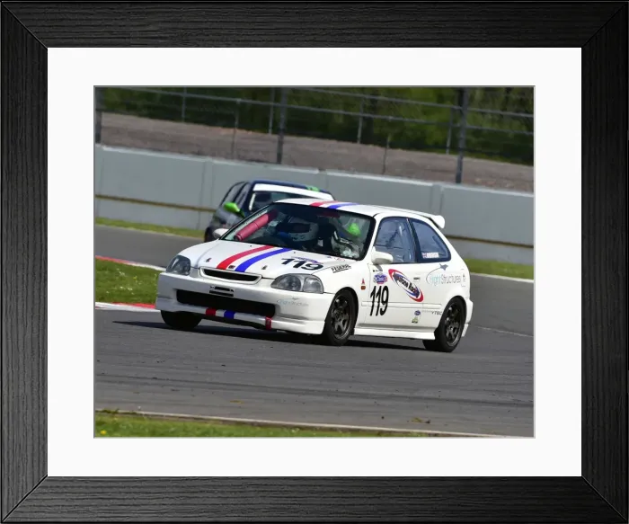 Framed Print : CM2 2680 John Robinson, Honda Civic Framed Print : CM2 2680 John Robinson, Honda Civic