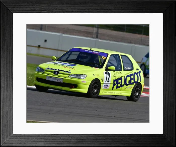 Framed Print : CM2 2687 Carl Chambers, Peugeot 306 Framed Print : CM2 2687 Carl Chambers, Peugeot 306