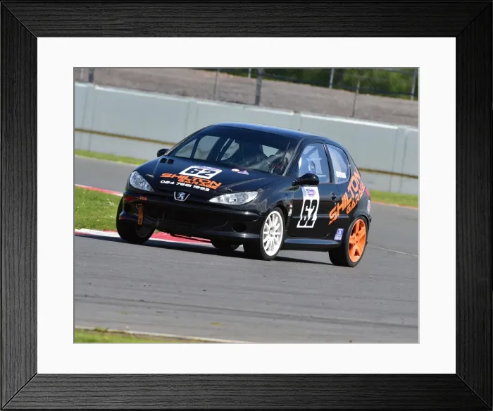 Framed Print : CM2 2690 Colin Simpson, Steven Simpson, Peugeot 206 RC