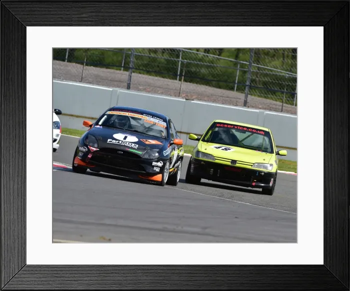Framed Print : CM2 2693 Toby Harris, Lisa Selby, Ford Puma, Don Hughes, Peugeot 306 S16