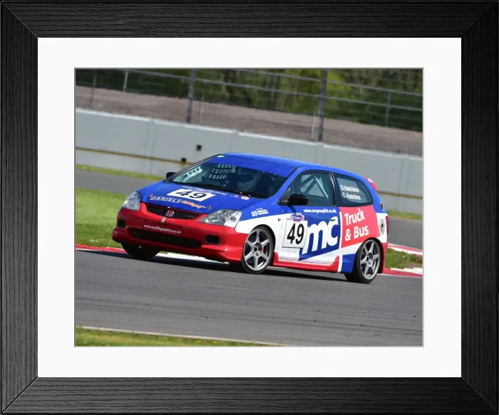 Framed Print : CM2 2707 David Hitchins, Honda Civic Type R Framed Print : CM2 2707 David Hitchins, Honda Civic Type R