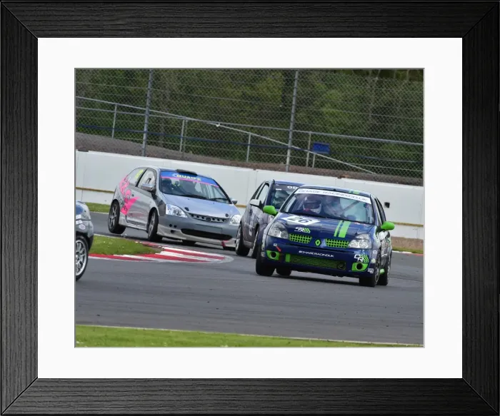Framed Print : CM2 2804 Robert Chase, Renault Clio 172, Kenny Coleman, Luke Bennett, Honda Civic Framed Print : CM2 2804 Robert Chase, Renault Clio 172, Kenny Coleman, Luke Bennett, Honda Civic