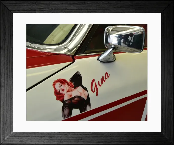 Framed Print : CM2 2841 Gina