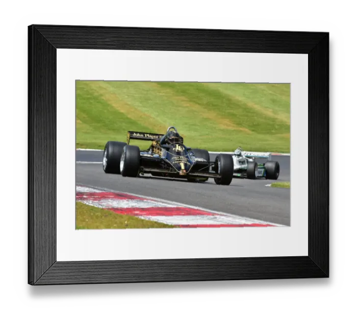 Framed Print : CM2 5374 Greg Thornton, Lotus 91-5