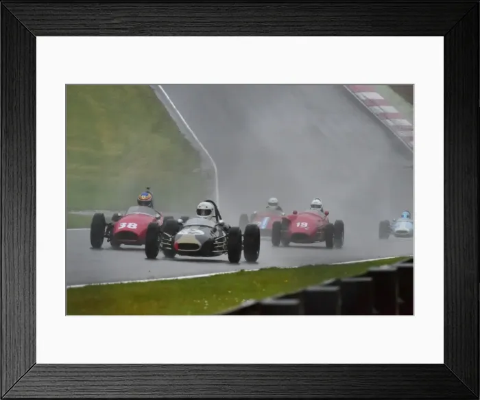 Framed Print : Francesco Baldanza, Brabham BT6, Pierre Guichard, Faccioli FJ, Jan Biekens, Stanguellini FJ, FIA, Lurani Trophy, Formula Junior, Masters Historic Festival May 2014 Brands Hatch Framed Print : Francesco Baldanza, Brabham BT6, Pierre Guichard, Faccioli FJ, Jan Biekens, Stanguellini FJ, FIA, Lurani Trophy, Formula Junior, Masters Historic Festival May 2014 Brands Hatch