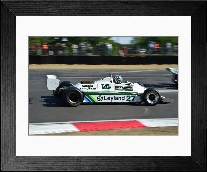 Framed Print : CM2 7115 Mike Wrigley, Williams FW07B Framed Print : CM2 7115 Mike Wrigley, Williams FW07B