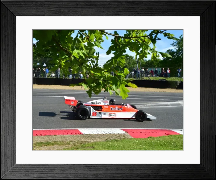 Framed Print : CM2 7146 Frank Lyons, McLaren M26 Framed Print : CM2 7146 Frank Lyons, McLaren M26