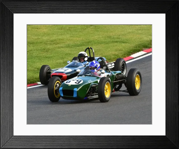 Framed Print : CM2 6048 Andrea Guarino, Lotus 18, Alan Baillie, Cooper T71-73 Framed Print : CM2 6048 Andrea Guarino, Lotus 18, Alan Baillie, Cooper T71-73