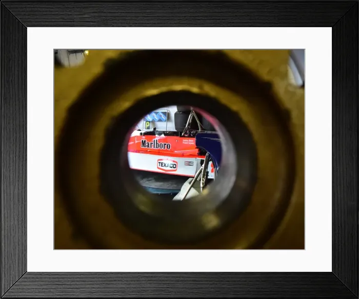 Framed Print : CM2 6196 Frank Lyons, McLaren M26, Historic Formula One Championship Framed Print : CM2 6196 Frank Lyons, McLaren M26, Historic Formula One Championship
