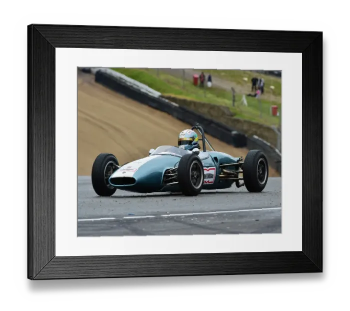 Framed Print : CM2 5074 Jonathon Hughes, Brabham BT6 Framed Print : CM2 5074 Jonathon Hughes, Brabham BT6