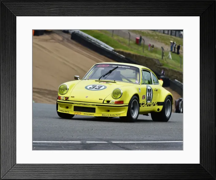 Framed Print : CM2 5089 Mark Bates, Porshce 911 RSR Framed Print : CM2 5089 Mark Bates, Porshce 911 RSR