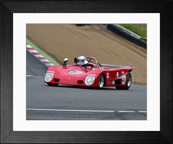 Framed Print : CM2 5092 Gianluca Rattazzi, Lola T290 Framed Print : CM2 5092 Gianluca Rattazzi, Lola T290