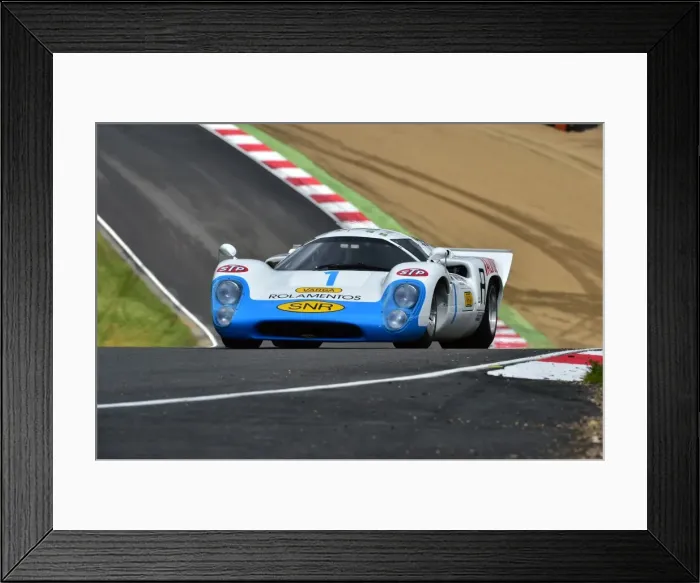 Framed Print : CM2 5167 Leo Voyazides, Simon Hadfield, Lola T70 MK3 B Framed Print : CM2 5167 Leo Voyazides, Simon Hadfield, Lola T70 MK3 B