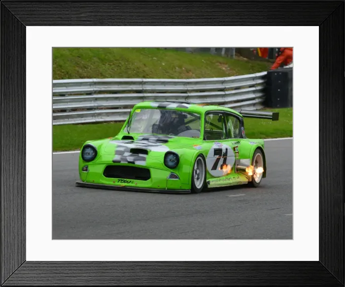 Framed Print : CJ5 4804 Steven Moss, Ford Anglia Spaceframe