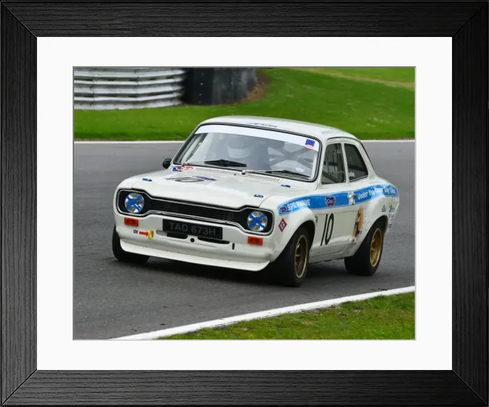 Framed Print : CJ5 4817 Jeremy Burgoyne, Ford Escort