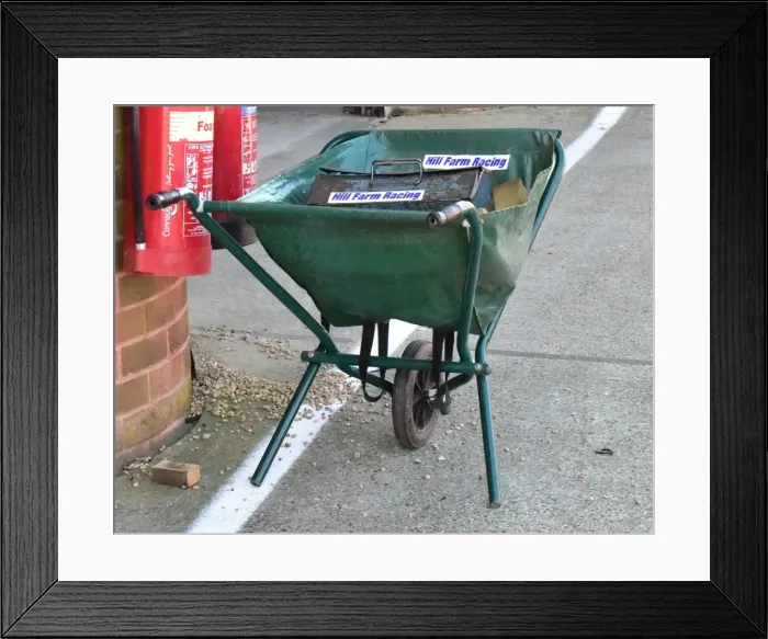 Framed Print : CM2 7346 Low tech race support? Framed Print : CM2 7346 Low tech race support?