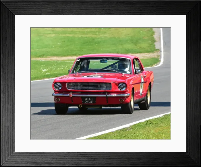 Framed Print : CM2 7407 Peter Hiscocks, Richard Field, Ford Mustang, AHJ 251 C