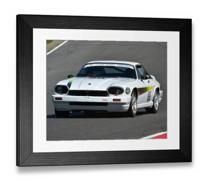 Framed Print : CM2 7428 Ben Walker, Jaguar XJS