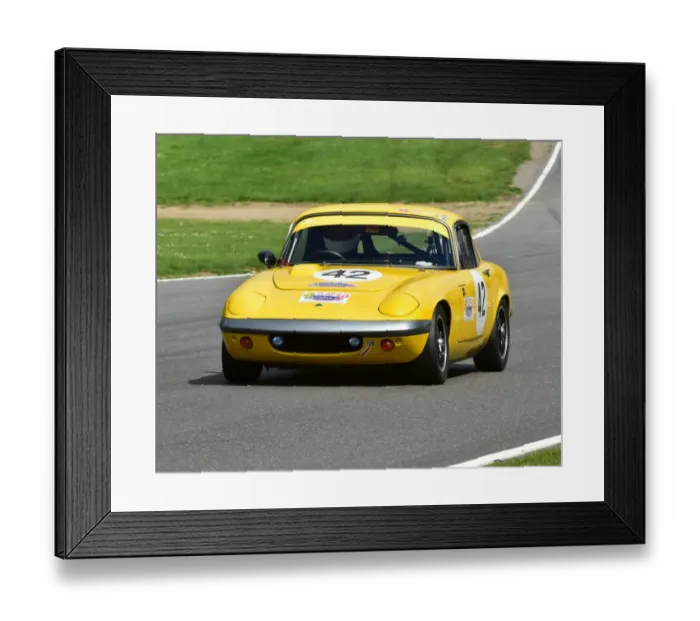 Framed Print : CM2 7506 Richard Hayhow, Lotus Elan S3