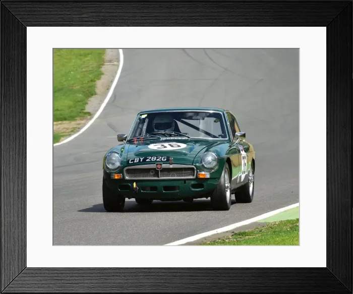 Framed Print : CM2 7507 Stuart Daburn, MG CGT, CBY 282 G Framed Print : CM2 7507 Stuart Daburn, MG CGT, CBY 282 G