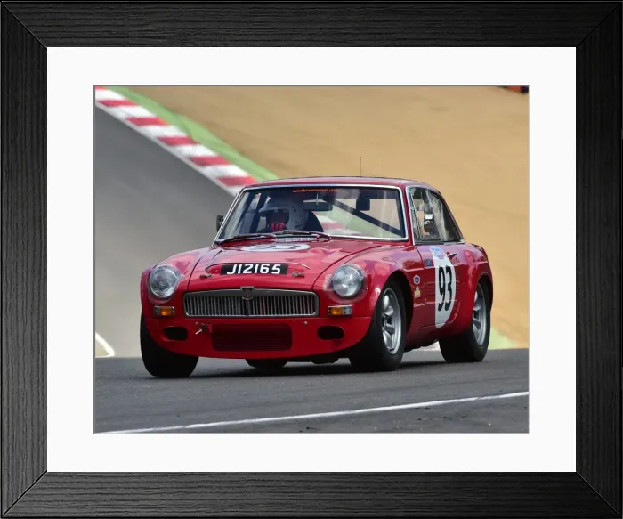 Framed Print : CM2 7518 Mike McBride, MG CGT, J 12165 Framed Print : CM2 7518 Mike McBride, MG CGT, J 12165