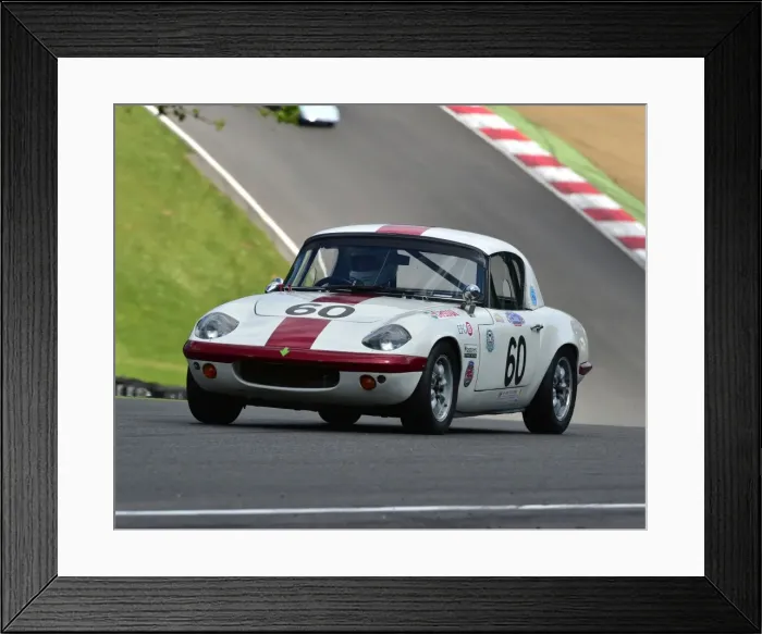 Framed Print : CM2 7522 Bill Watt, Lotus Elan
