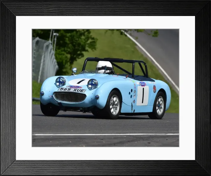 Framed Print : CM2 7568 Tim Cairns, Austin Healey Frogeye Sprite, 565 XUE Framed Print : CM2 7568 Tim Cairns, Austin Healey Frogeye Sprite, 565 XUE
