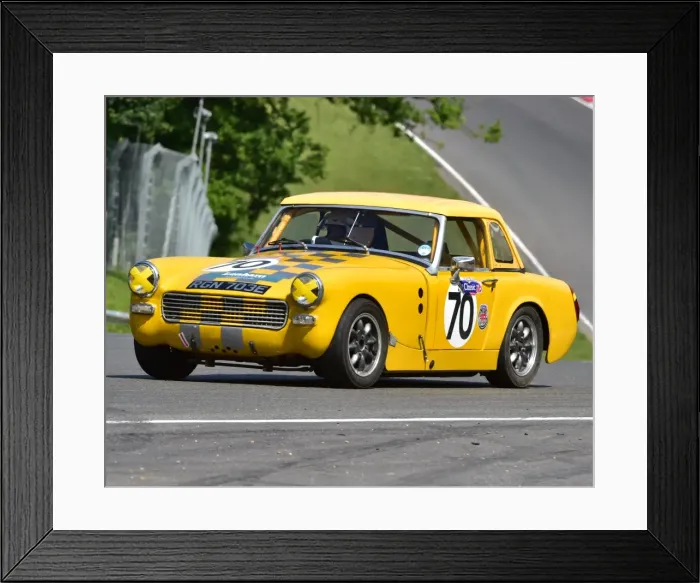 Framed Print : CM2 7575 Richard Bryon, Ian Bryon, MG Midget, RGN 703 E Framed Print : CM2 7575 Richard Bryon, Ian Bryon, MG Midget, RGN 703 E
