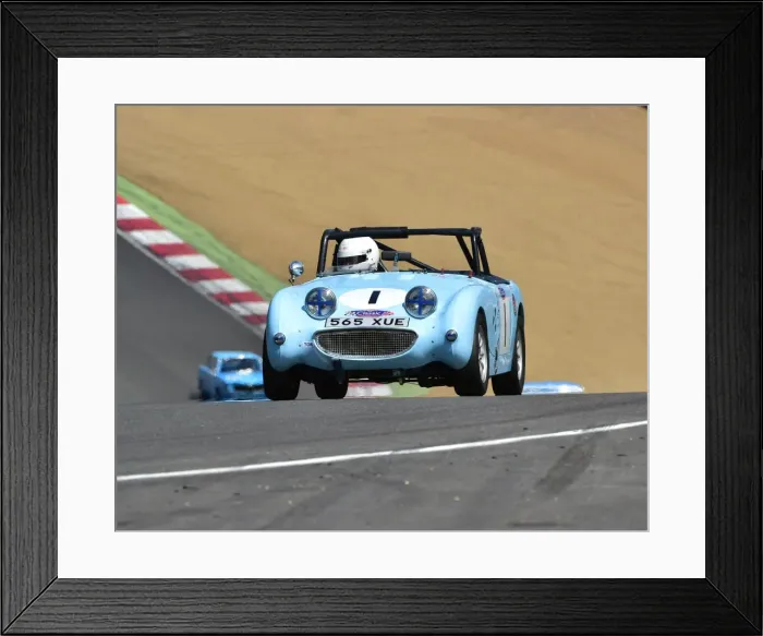 Framed Print : CM2 7586 Tim Cairns, Austin Healey Frogeye Sprite, 565 XUE Framed Print : CM2 7586 Tim Cairns, Austin Healey Frogeye Sprite, 565 XUE
