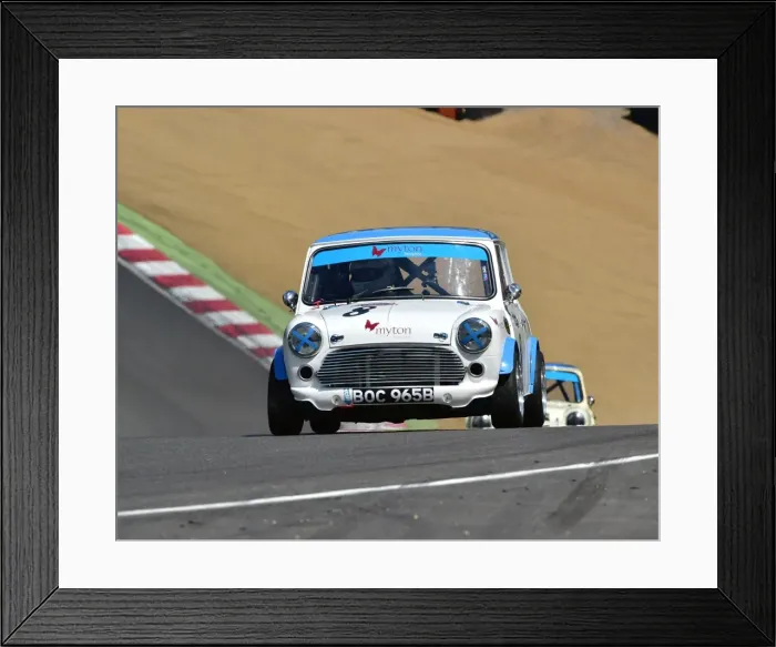 Framed Print : CM2 7587 Clive Tonge, Vaughn Winter, Mini Cooper S, BOC 965 B Framed Print : CM2 7587 Clive Tonge, Vaughn Winter, Mini Cooper S, BOC 965 B